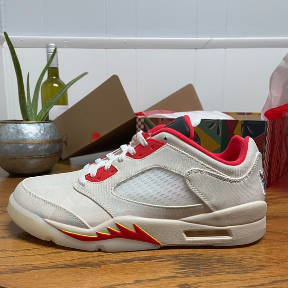 Jordan 5 Chinese New Year Low, Size 12 - Picture 2 of 9